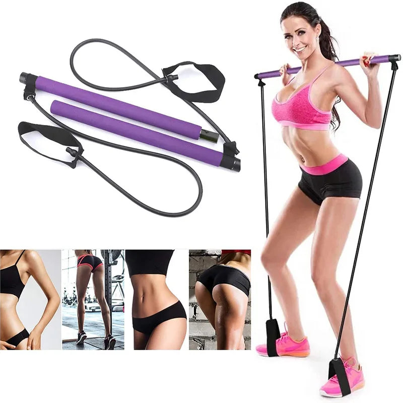 Pilates Bar Multifunctional Fitness Bar Female
