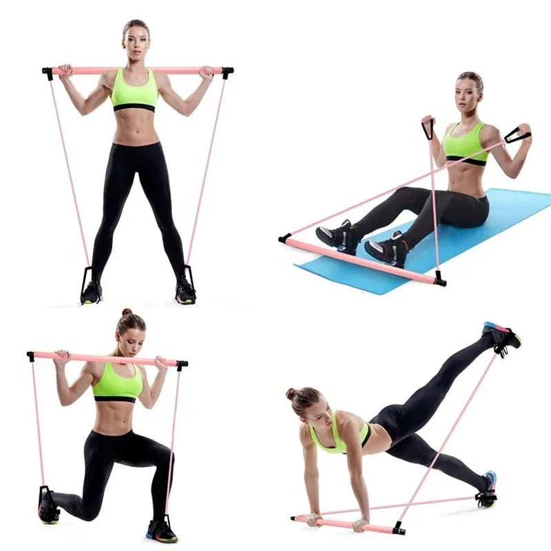 Pilates Bar Multifunctional Fitness Bar Female