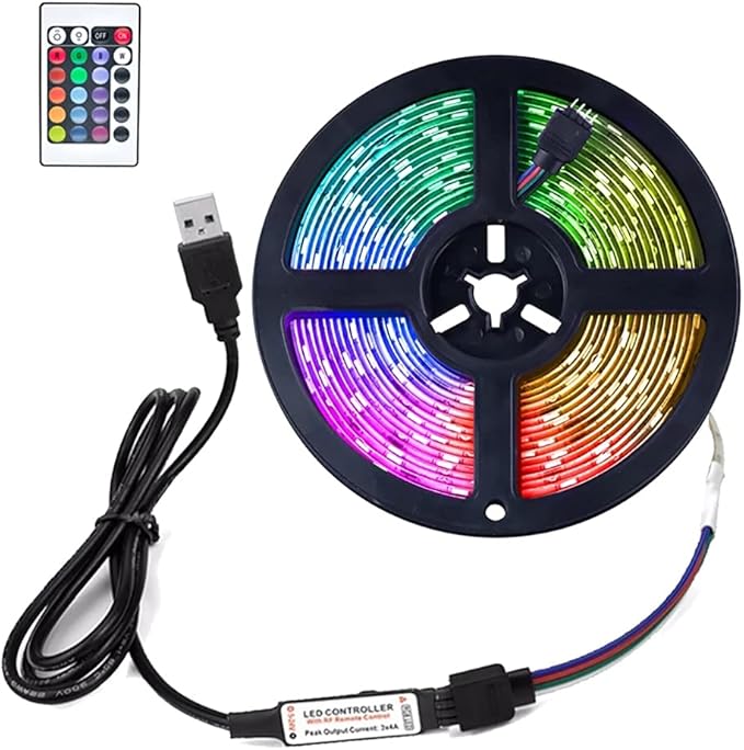 USB LED Strip Lights RGB 5050 Led Light Bluetooth App Control Flexible LED Lamp Ribbon For Room Decor TV BackLight Diode Tape