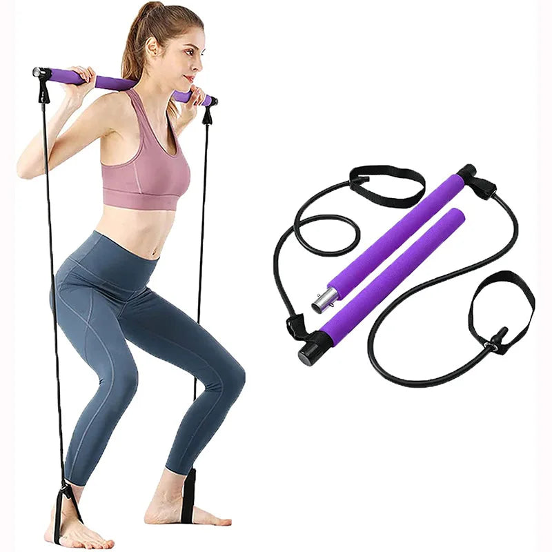 Pilates Bar Multifunctional Fitness Bar Female