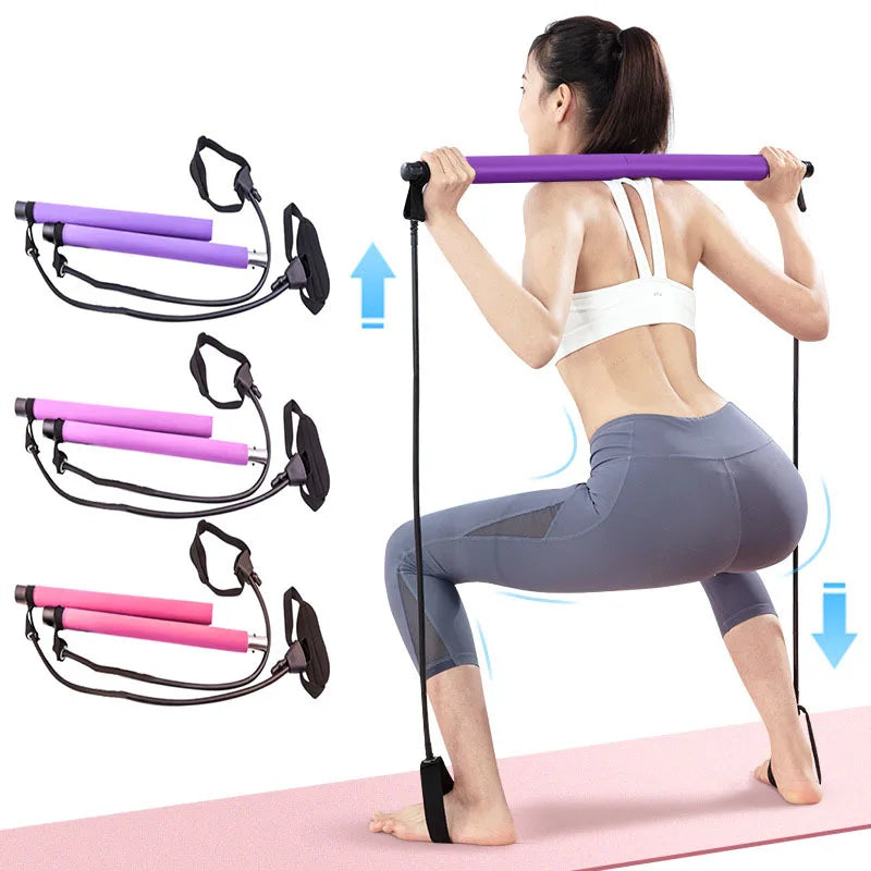 Pilates Bar Multifunctional Fitness Bar Female