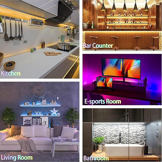 USB LED Strip Lights RGB 5050 Led Light Bluetooth App Control Flexible LED Lamp Ribbon For Room Decor TV BackLight Diode Tape