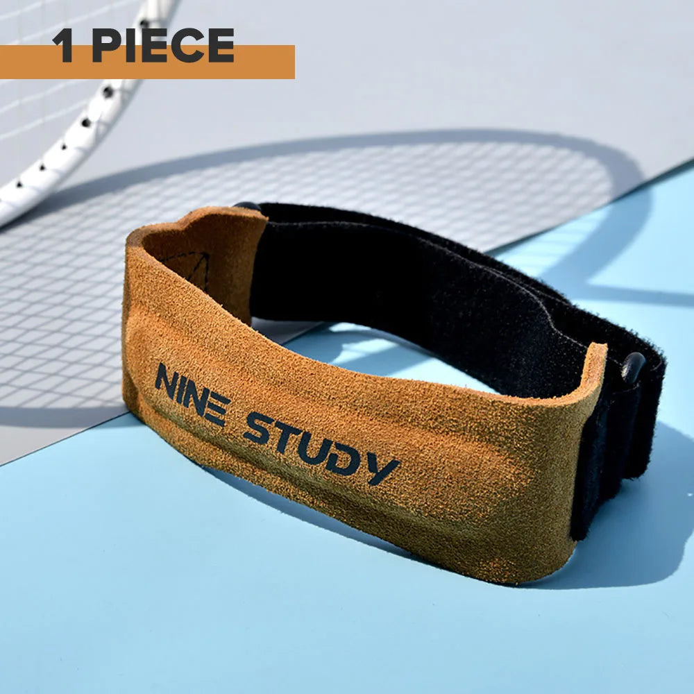 Leather Patellar Strap Knee Pads Support For Fitnes Sport Gym workouts Running Adjustable Band Knee Strap【1PC】