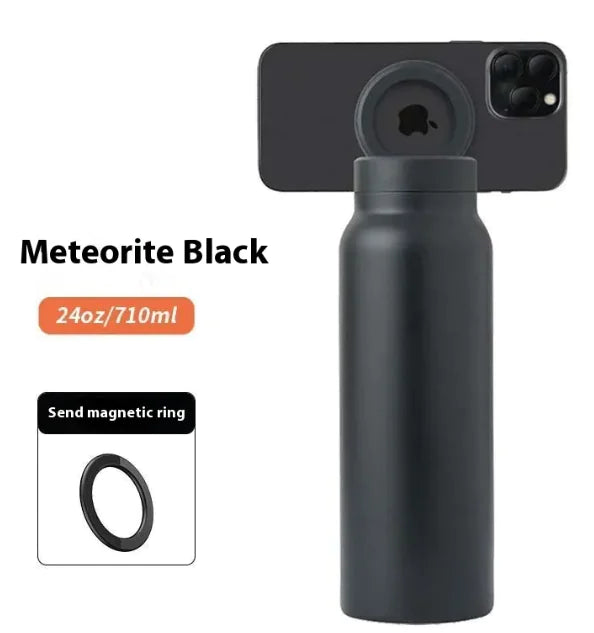 Magnetic phone holder combination