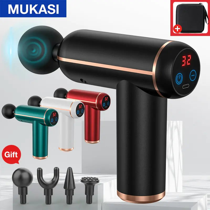 Massage Gun Portable Percussion Pistol Massager