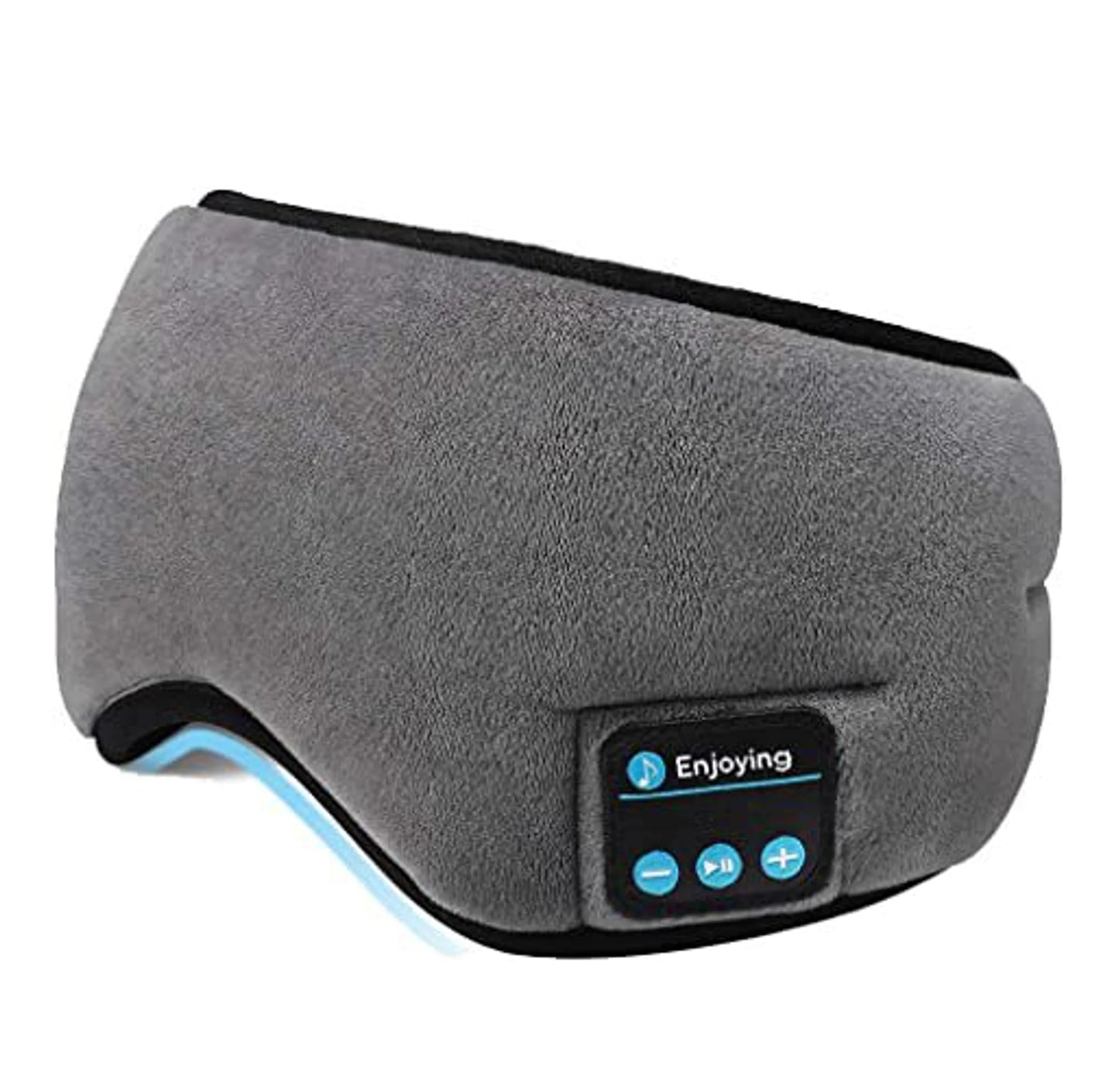 Sleep mask with Wireless headphones to block light and reduce noise