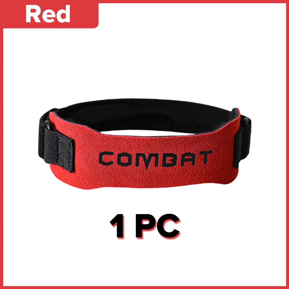 Leather Patellar Strap Knee Pads Support For Fitnes Sport Gym workouts Running Adjustable Band Knee Strap【1PC】