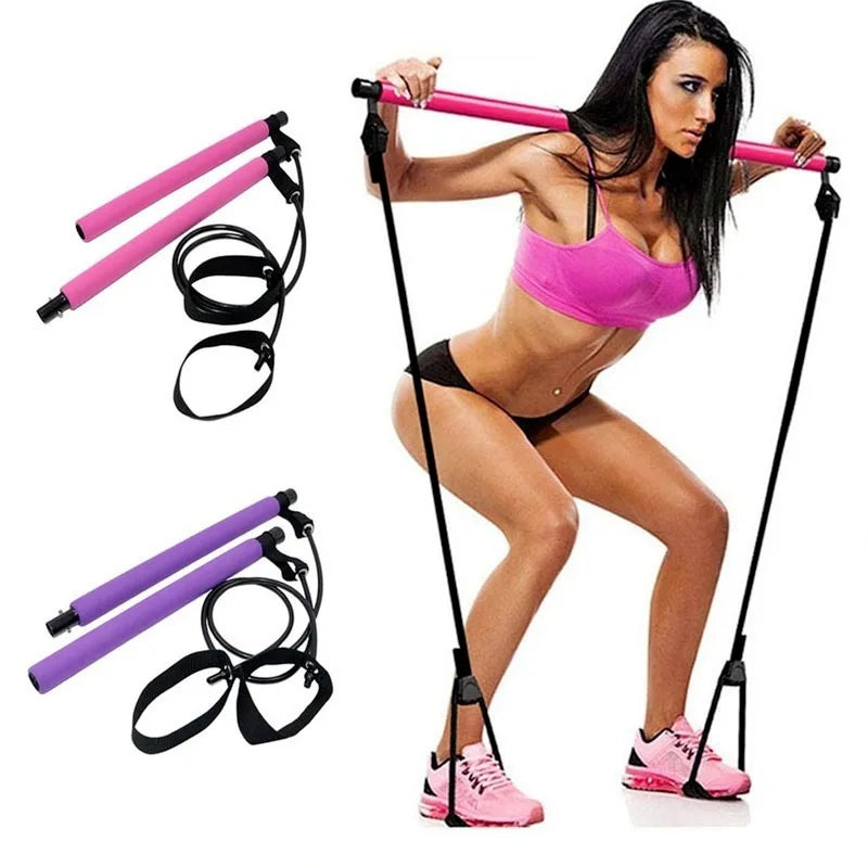 Pilates Bar Multifunctional Fitness Bar Female