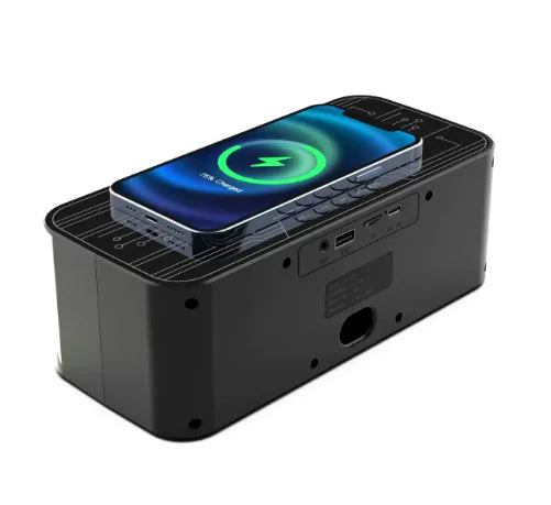 Phone charger Colorful Light Bluetooth Speaker Dual Speaker Outdoor Wireless Charger