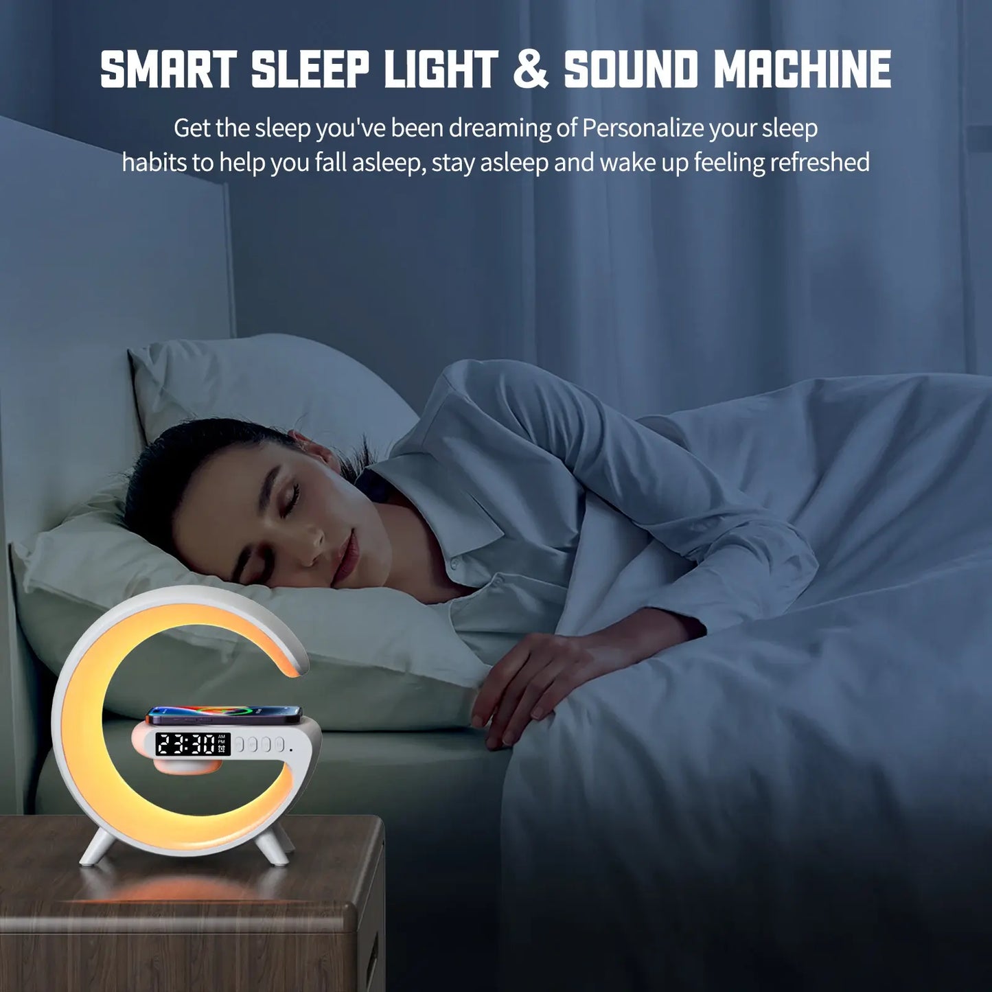 Phone Charger wireless Stand With Speaker