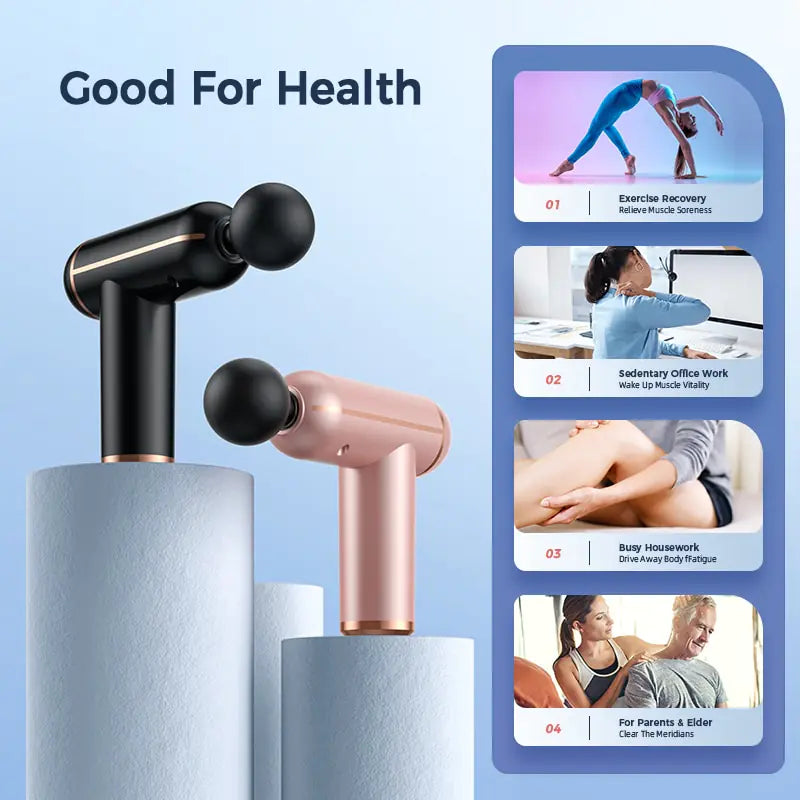 Massage Gun Portable Percussion Pistol Massager