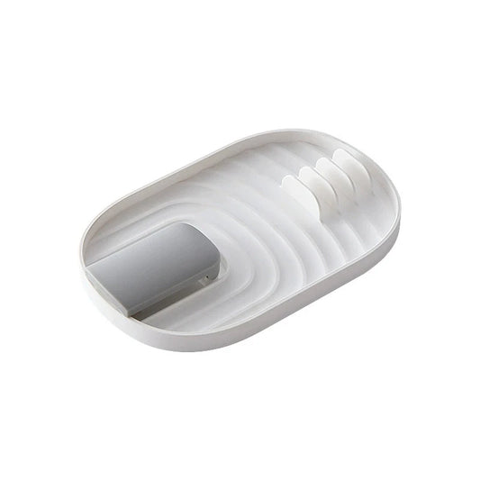 1Pcspatula Rack Pot Lid Rack Shelves Counter Top Shovel Spoon Shelf Soup Spoon Pad Put Soup Spoon Chopsticks Holder