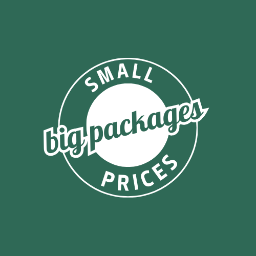 Small prices Big packages 