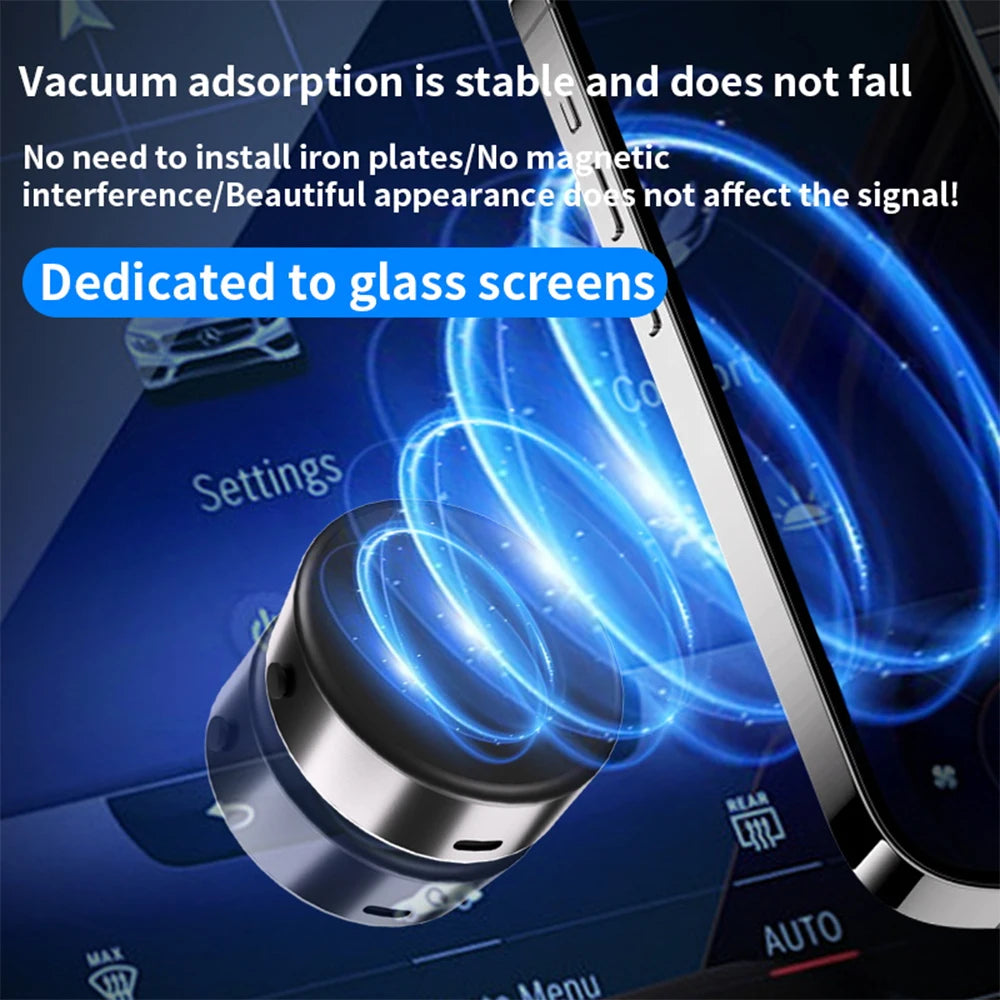 Intelligent Car Mount Mobile Phone Holder Magnetic Vacuum Adsorption Ultra Stable Suction Cup Bracket For Navigation