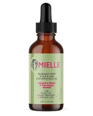 Mielle Organics Rosemary Mint Scalp & Hair Strengthening Oil for All Hair Types 2 fl/59ml