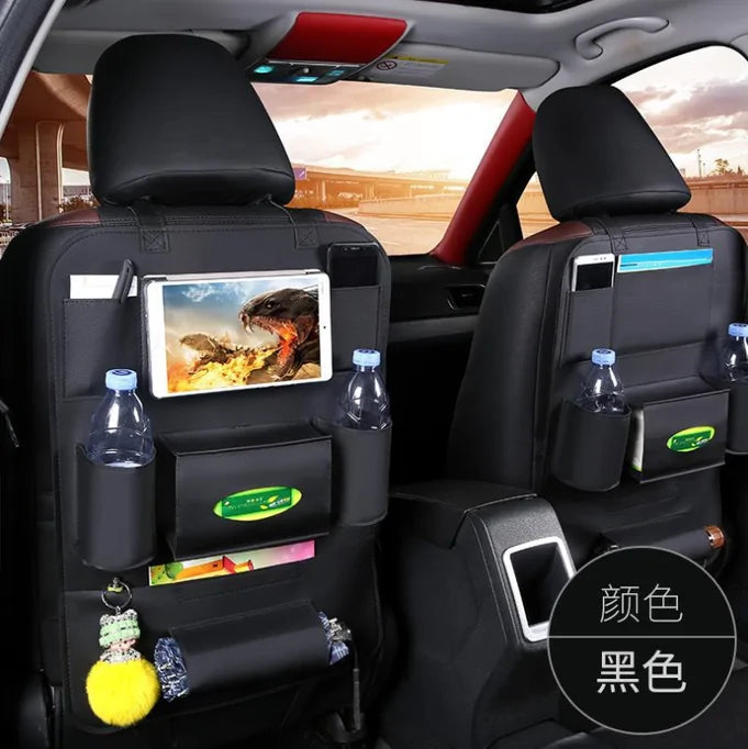 Car Seat leather Organizer for kids
